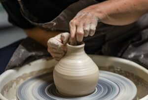potter, pottery, vase, pot, art, craft, ceramic, hub, rotate, design, potters, to form, volume, potter, potter, pottery, pottery, pottery, pottery, pottery, pot