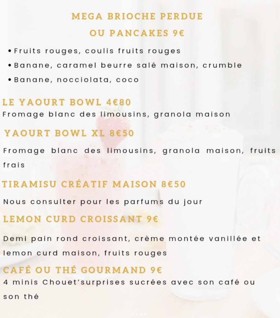 Carte Chouet House été 2