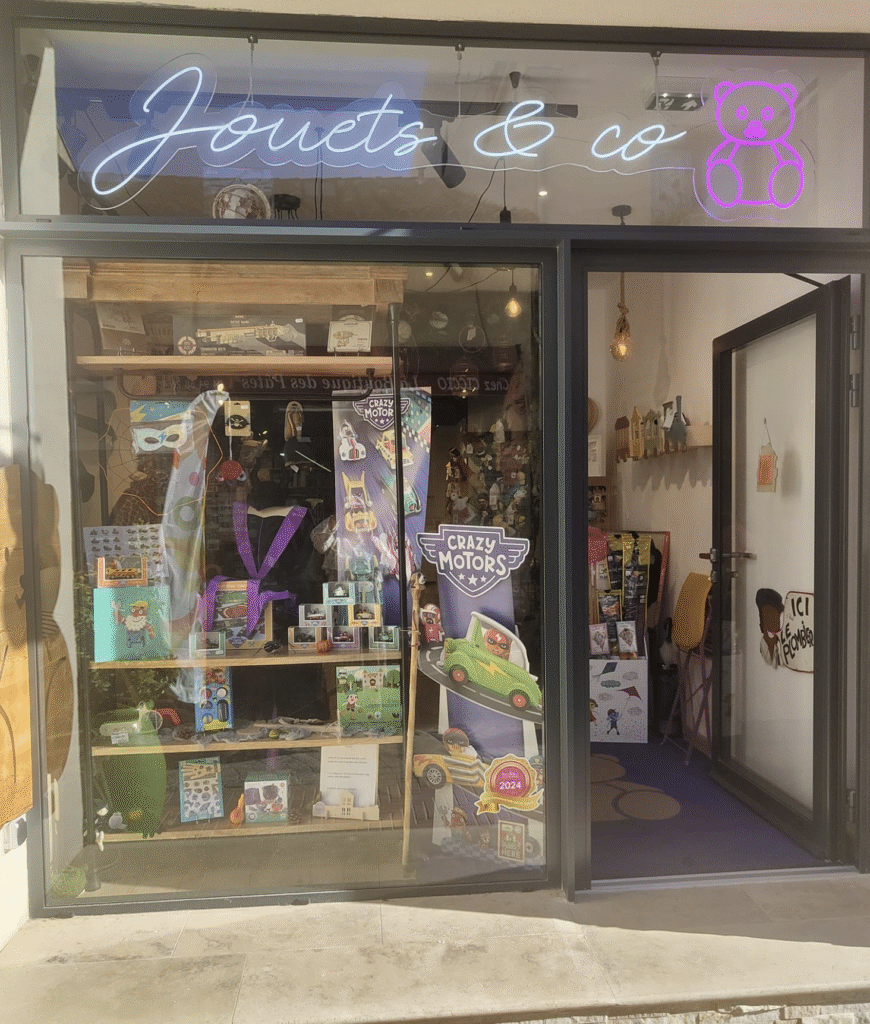 Boutique de jeux en bois Jouets and co sanary